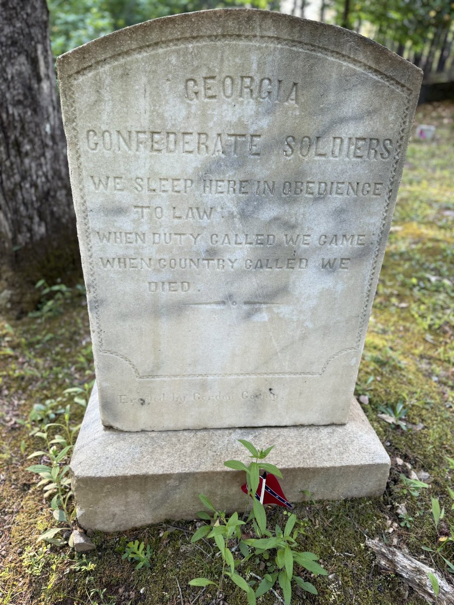 CheAnimale's tweet photo. @RolandGunnTN North Georgians' ancestors spent the summer of 1864 holding off a numerically superior foe as best they could for as long as they could in hopes that a miracle could save the Confederacy. God bless the men whose blood soaked into Georgia's red clay, especially her own sons https://t.co/akE2Q679GV