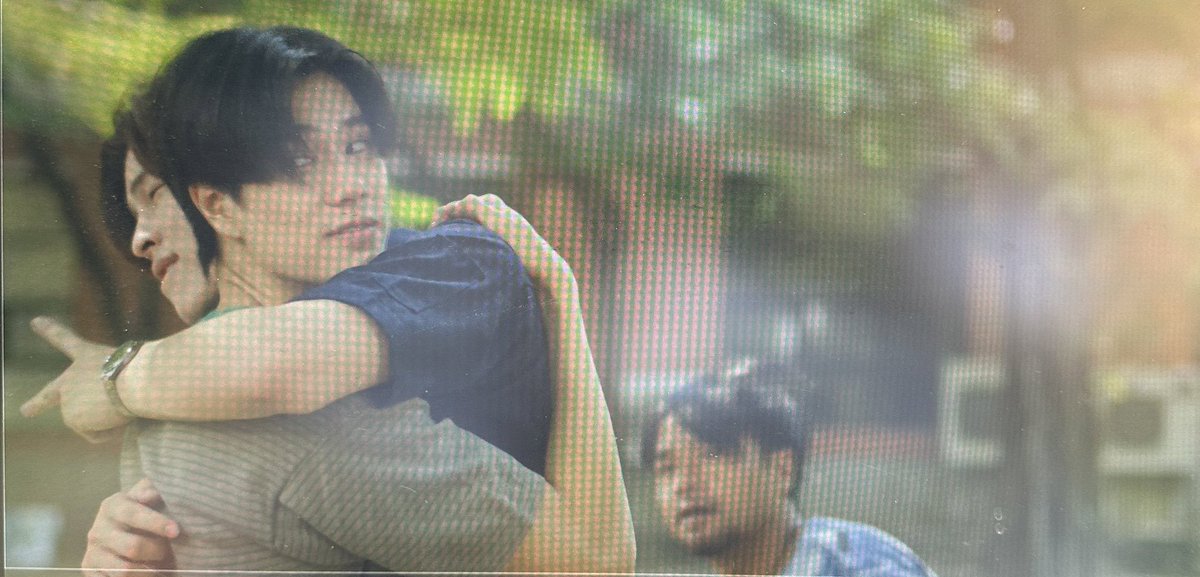 rknshimuralvr's tweet photo. pondphuwin off cam >>> 

#PeachAndMeSeriesEP3 https://t.co/8UHLXORmxx