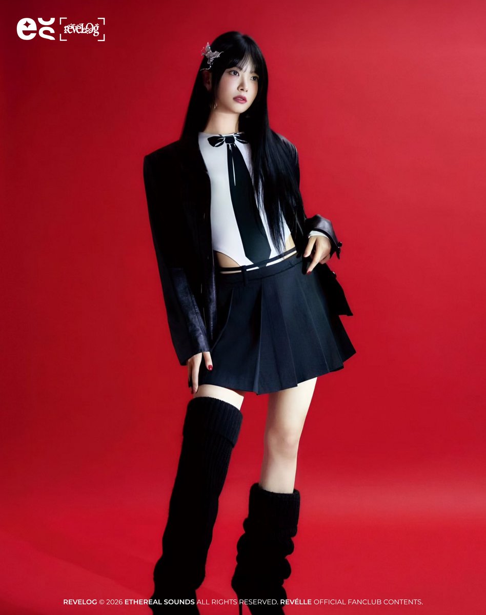 itsREVELLE's tweet photo. ️

「 #REVELOG 」💫‧₊
⠀𓏲ּ𝄢 𝗥𝗘𝗩𝗘́𝗟𝗟𝗘 added a new feed. 

[MEMBERSHIP EXCLUSIVE] 2026.07.19
REVÉLLE 𝐏↑𝐍𝐊𝐘 𝐔͟𝐏 #YUMNA's Photoshoot.

 ️ https://t.co/FrjGttE2yi