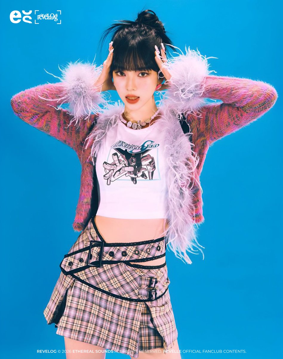 itsREVELLE's tweet photo. ️

「 #REVELOG 」💫‧₊
⠀𓏲ּ𝄢 𝗥𝗘𝗩𝗘́𝗟𝗟𝗘 added a new feed. 

[MEMBERSHIP EXCLUSIVE] 2026.07.19
REVÉLLE 𝐏↑𝐍𝐊𝐘 𝐔͟𝐏 #MICIELA's Photoshoot.

 ️ https://t.co/nq5k5w8lRc