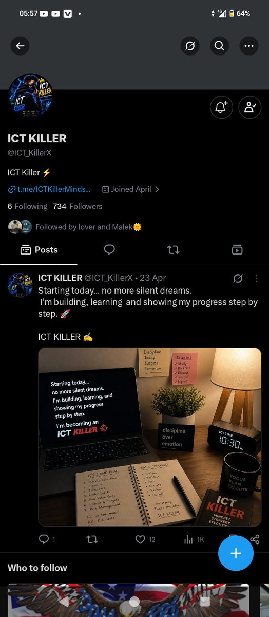 SMakhbane's tweet photo. @Malekfx1155 @ICT_KillerX @FTMarketslive @Ye_FTM An Opportunity to trade with one of the best firms with the fastest payout system in the industry 
@Chi_xauusd 
@Hunter_Fx1 
@JamiryoBtc https://t.co/8E1en2yYsf