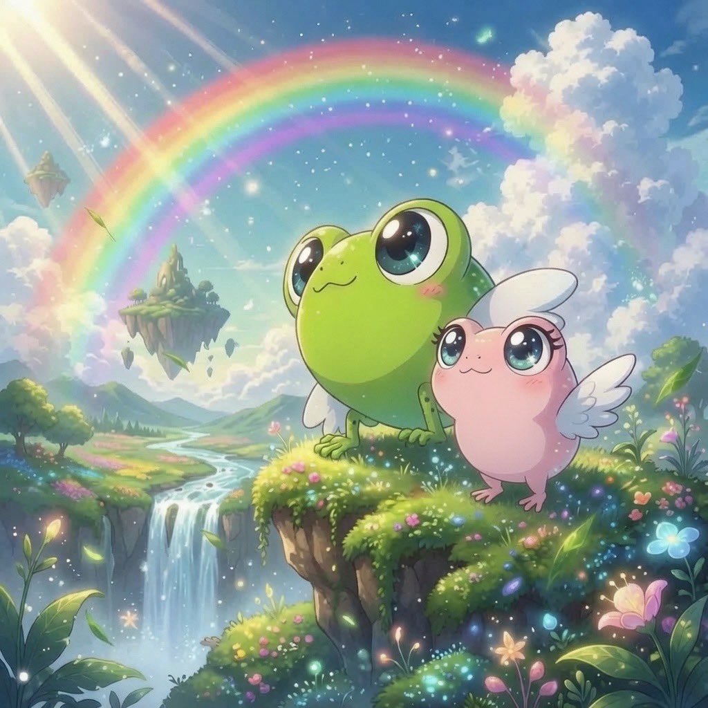 LadyRwog's tweet photo. best frens @rwogcoin 💕 https://t.co/oehLCu64CL