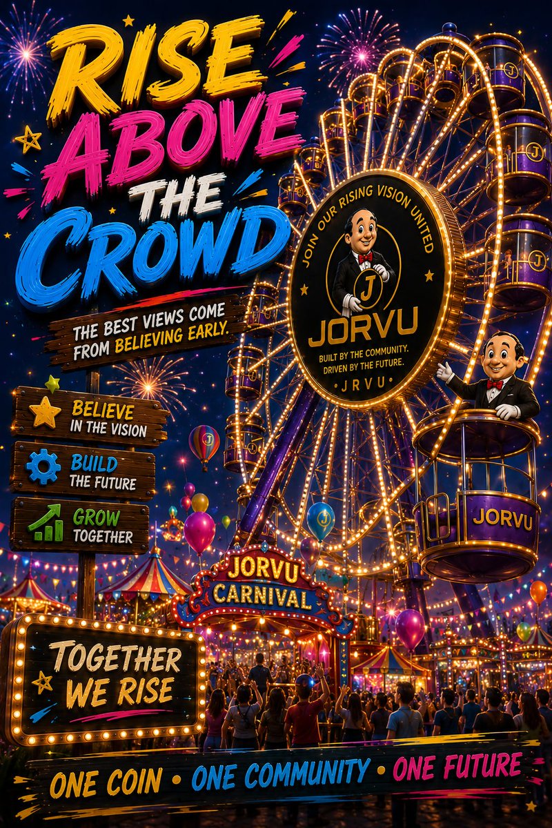 fallmoon5448's tweet photo. The JORVU community isn't waiting for success.

We're creating it together every single day through our support, consistency, and belief.

This is only the beginning.@jorvuthememe

CA:
CPah7VWzX5d6obLXXtkB2JiNzXPNzehMEZCHnZfTpump

#JORVU #Memecoin #Crypto https://t.co/67LilhEUXs