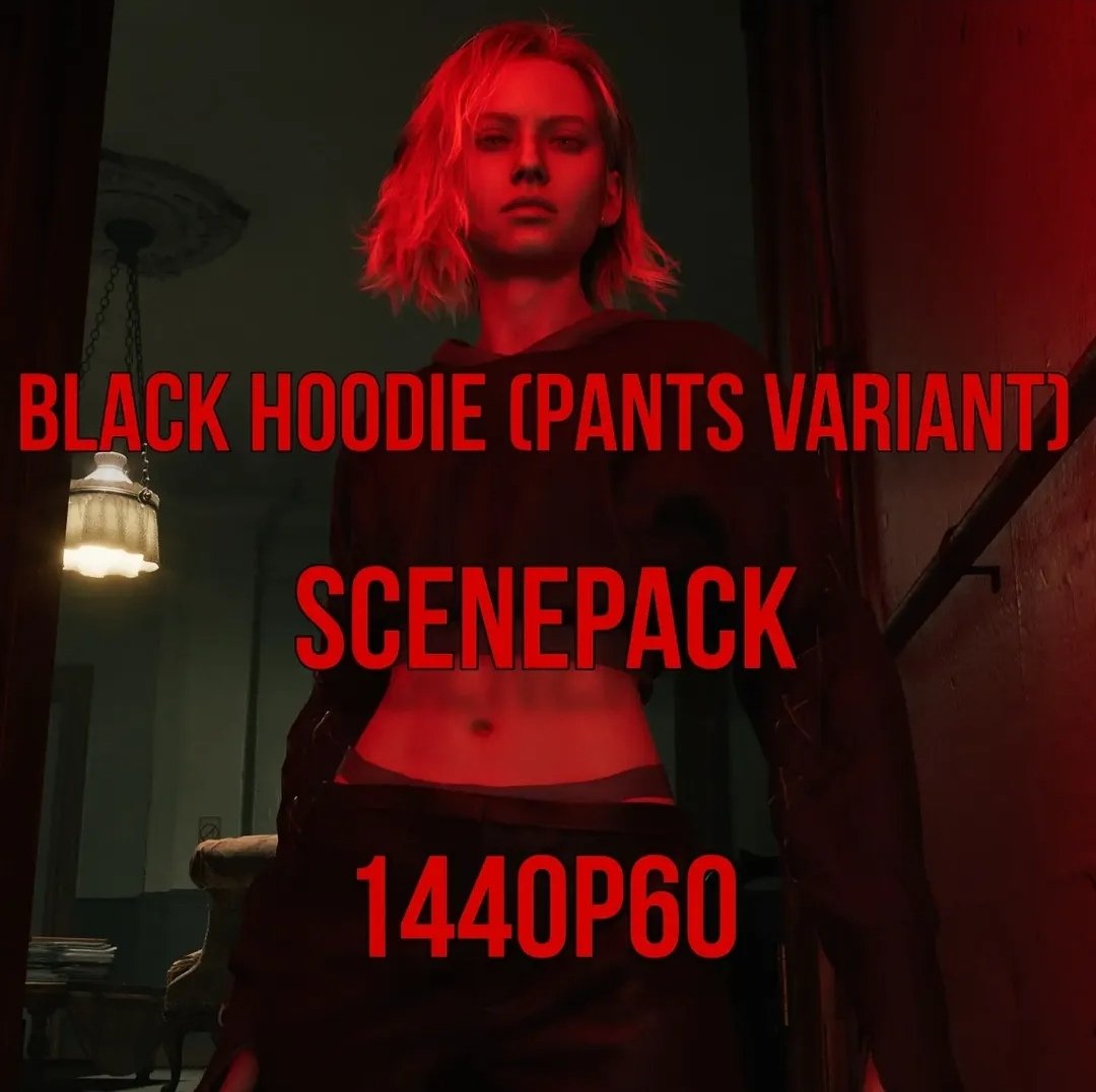 ashcroftenjoyer's tweet photo. Grace Ashcroft Black Hoodie Outfit (Pants Variant) Scenepack

Quality: 1440p at 60fps
Size: ~4GB

Link: https://t.co/LZL4FbJ6oO

Please read the README.txt on the folder before doing anything else!

Enjoy 🧐

#ResidentEvil #GraceAshcroft #RE9 https://t.co/PdaGra1WlL