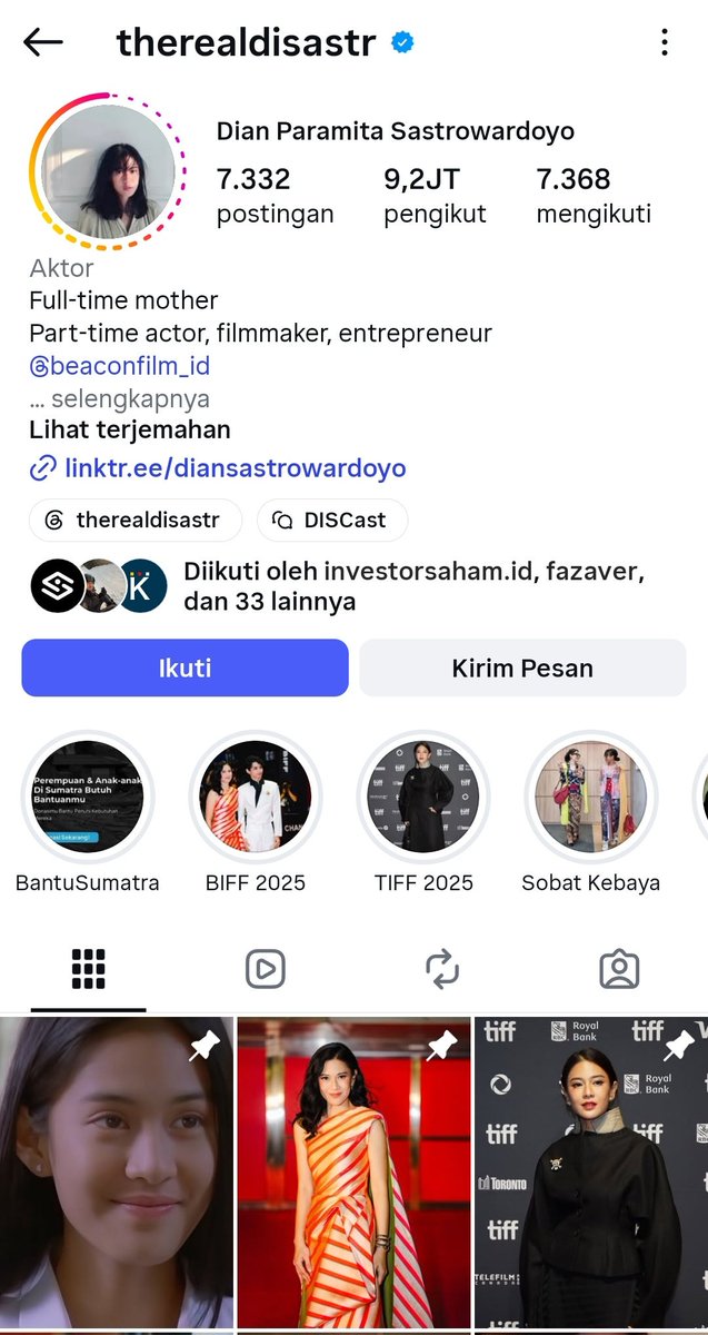 txtpersahaman's tweet photo. selain beby tsabina, berlaku untuk dia juga gak? yang ini 
- kakek mertuanya (Ibnu sutowo) terduga korupsi dan penyalahgunaan wewenang tapi ga dipidana, bikin pertamina krisis padahal minyak lagi naik
- mertuanya (adiguna sutowo) menembak pelayan bar di hotel Hilton jakarta, kepemilikan senpi ilegal, dan beragam kasus lain