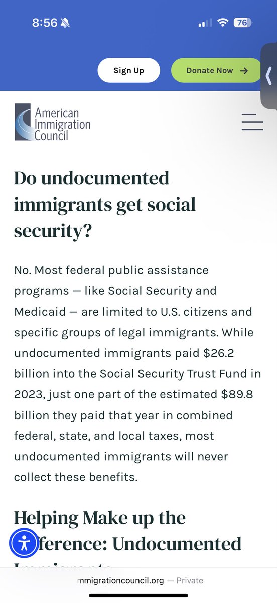 Lyble3's tweet photo. @MaryCruska @Milajoy No they pay into social security but are never eligible to receive. They are actually helping prop the system up. The only place claiming undocumented can claim federal benefits is fox/oan/fake news 

https://t.co/1Tq1PuuQRu https://t.co/Ub6yOeX5VA