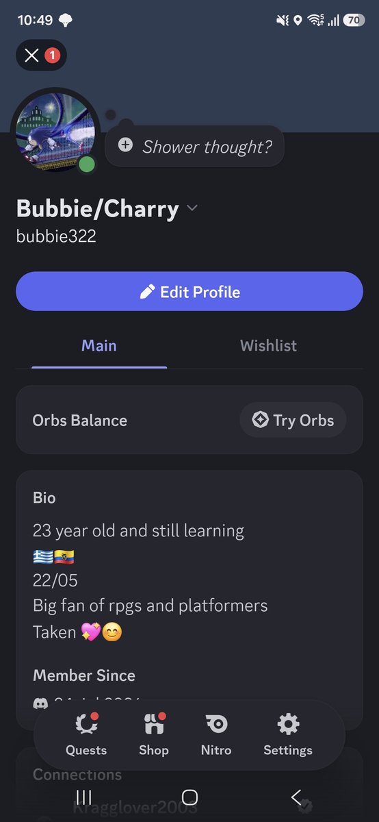 TheLucasGuy2003's tweet photo. New discord account
Other one got hacked
I am dumbass https://t.co/XoZfonK1Ta