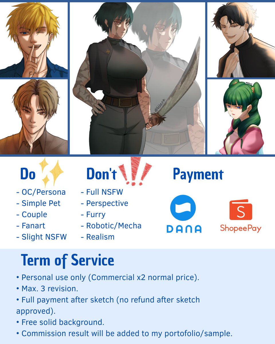 artha_ryn's tweet photo. Local only 🇮🇩
[Slot 0/3]
DM for order,, thankyou~
.
.
.
#commissionㅤ
#digitalartㅤㅤㅤㅤ https://t.co/W6RLbamdsB