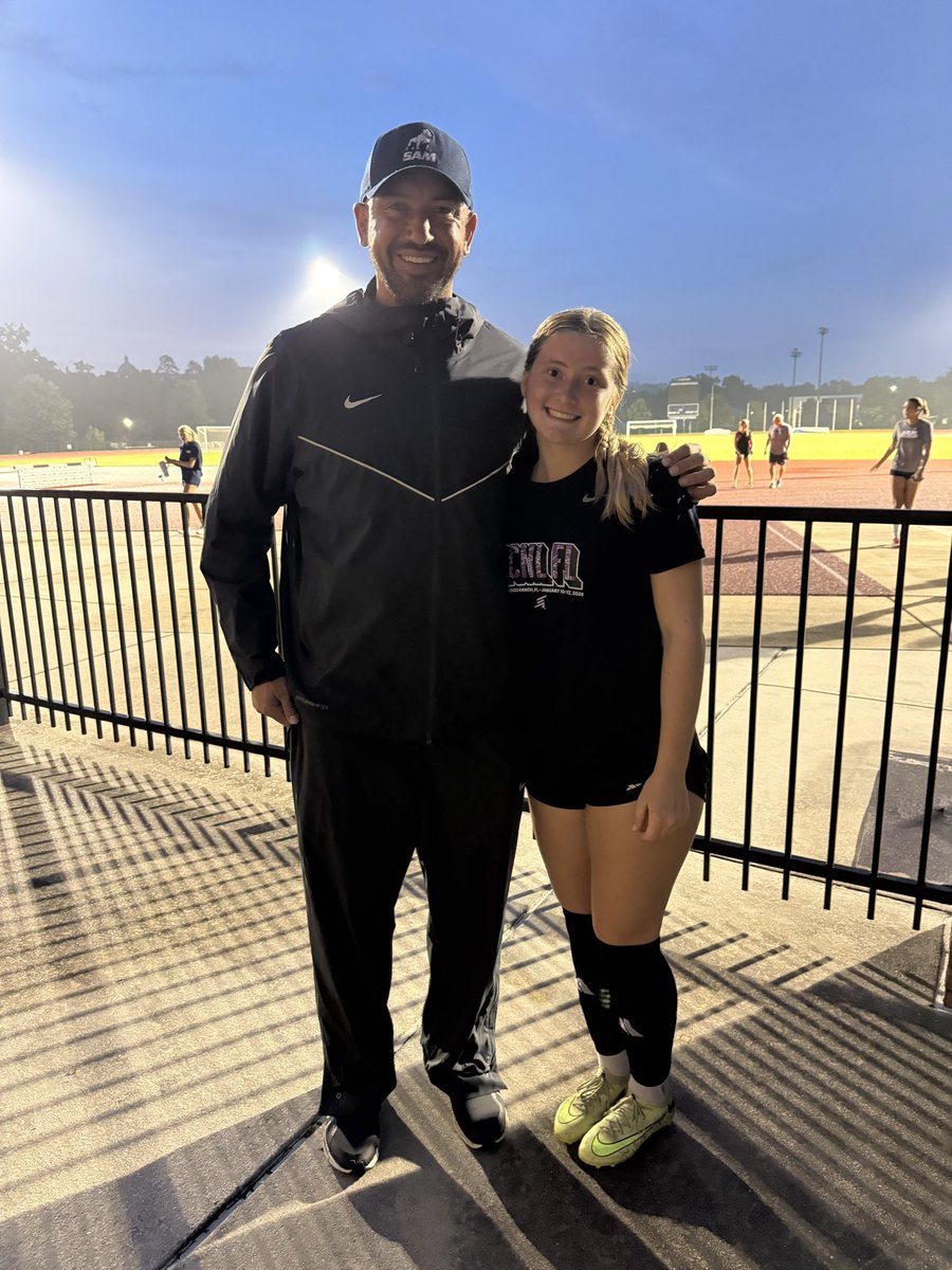 MaddieCass2028's tweet photo. Thank you Samford for such a great ID camp! Loved it so much! So nice to get to meet so many players and see your beautiful campus! @SamfordSoccer @ToddYelton @GCCGoody @Alex__Durbin @SoccerOc @UnitedFA_ECNL https://t.co/ZVL7GpKh5g
