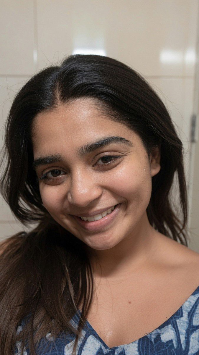 RoshUnfiltered's tweet photo. Gouri Kishan shares a get unready with her series to show how her makeup cleansing works. She is just cute both on and off makeup. ❤️ #GouriKishan https://t.co/LgLWP3kmN0