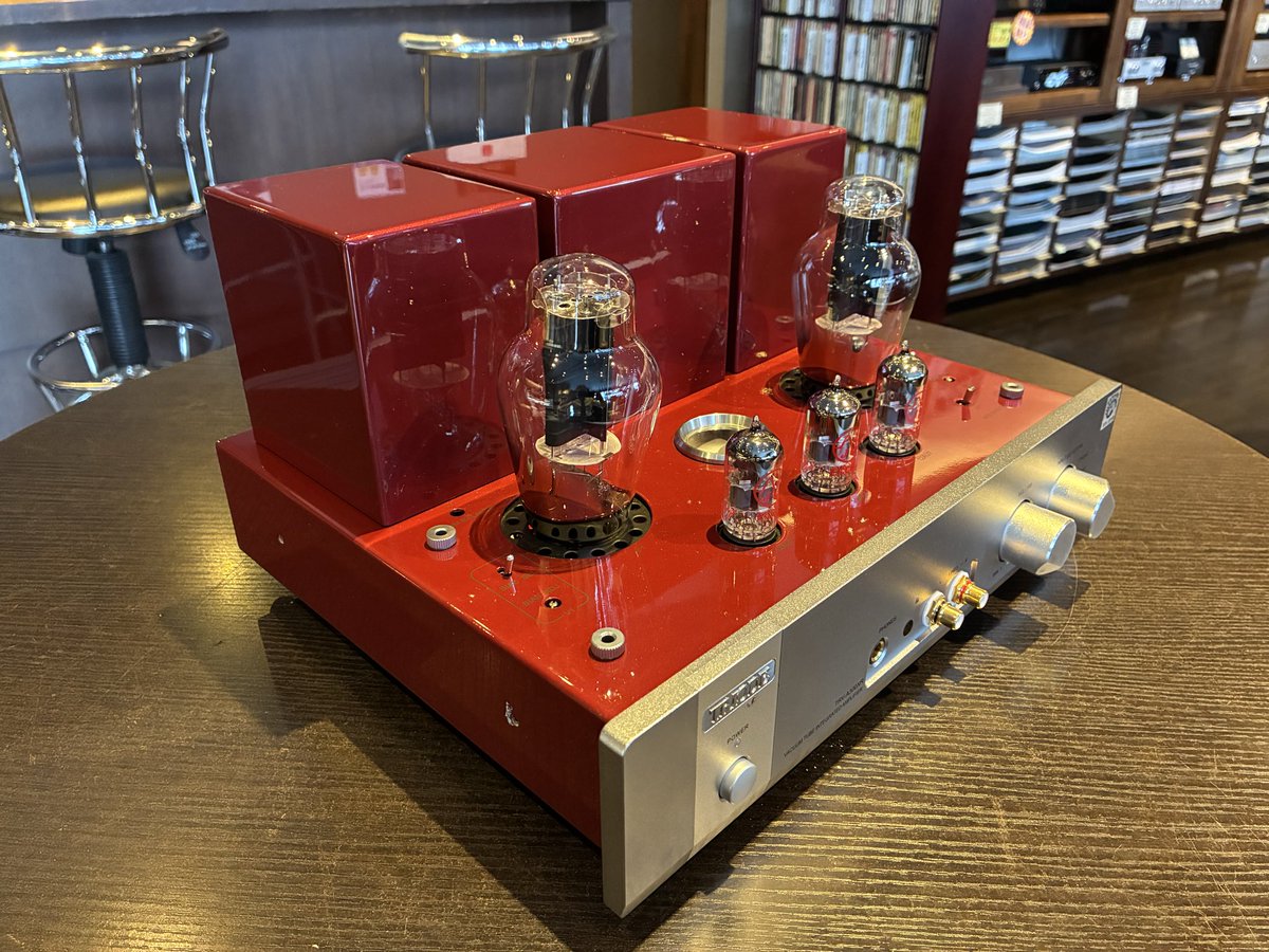 maxaudio_tw's tweet photo. 【中古情報】
TRIODE  TRV-A300XRのPSVAN製WE300B仕様が入荷❗️
詳細はこちら↓

https://t.co/I7jPY0dhKw

#マックスオーディオ　#maxaudio  #オーディオ中古
#TRIODE
#TRVA300XR
#PSVAN
#WE300B https://t.co/pL6NCr1dao