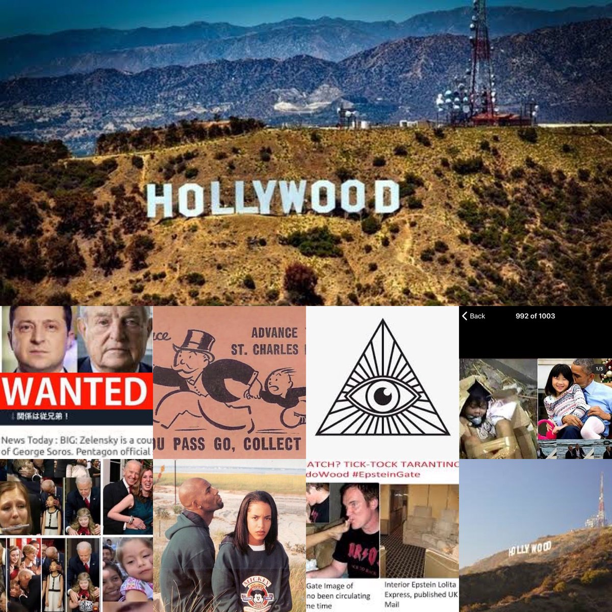 1eq_gn's tweet photo. HollywoodにもTV塔🗼
TV塔ってフリーエネルギーとかフリーメーソンや受け渡し場所とかに成る❓️ https://t.co/iWhBBlHrZ2