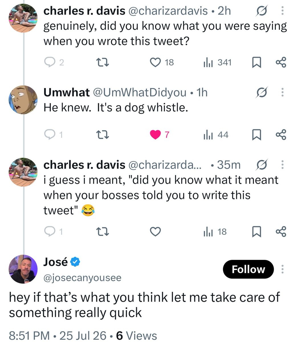charizardavis's tweet photo. someone's panicking https://t.co/WvES3rw5v1