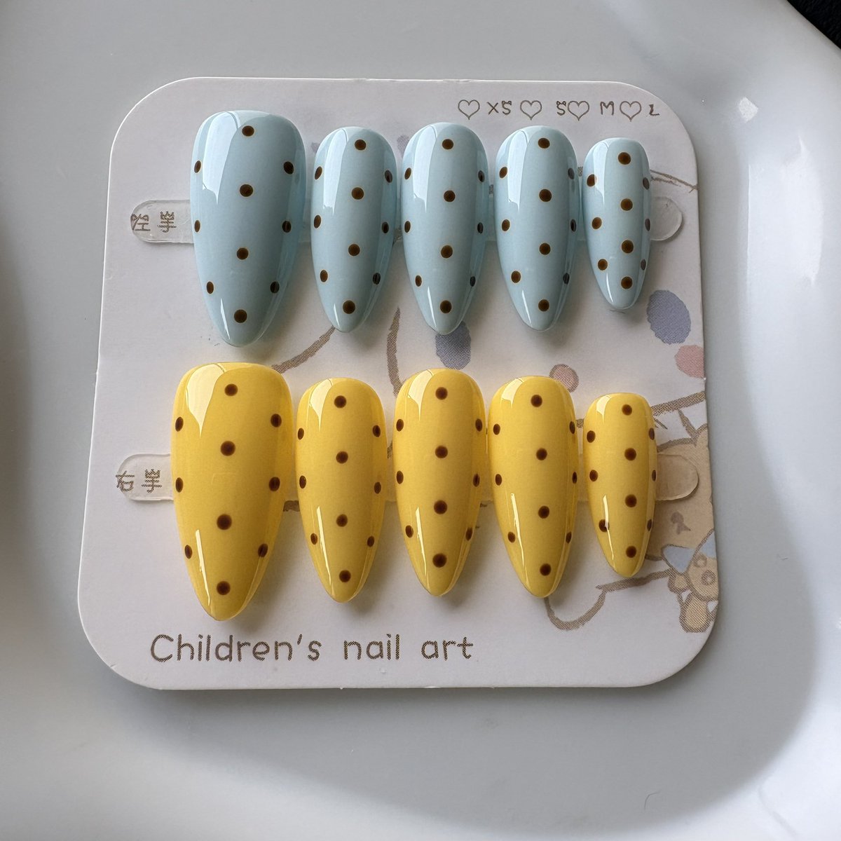 minilaymon's tweet photo. Polka dot nails 🌼🩵

📌https://t.co/6cAHhoqv20 https://t.co/8wvty9wmOF