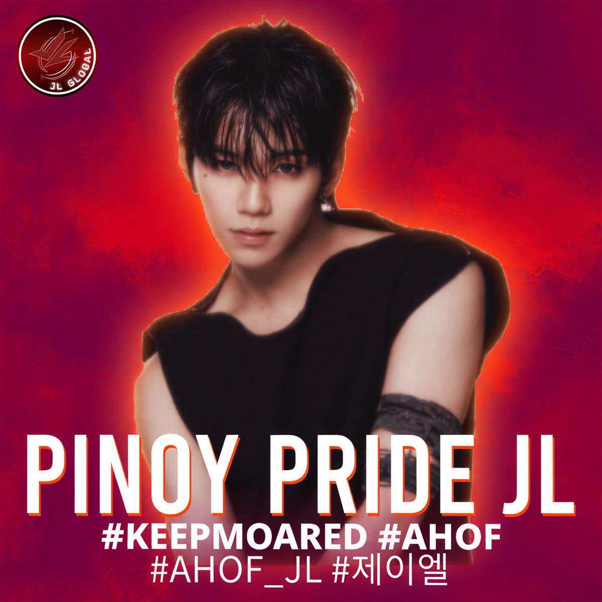JLGlobalFanbase's tweet photo. Day 2. One more chance to make history. 

Yesterday was unforgettable. Today, let's turn the energy up even more.

This is more than another concert—it’s another chance for JL to perform on home soil, surrounded by the love and voices of his fellow Filipinos. Let's make every chant louder, every cheer stronger, and paint the arena red from start to finish.

PINOY PRIDE JL
#KeepMOARed #AHOF 
#AHOF_JL #제이엘