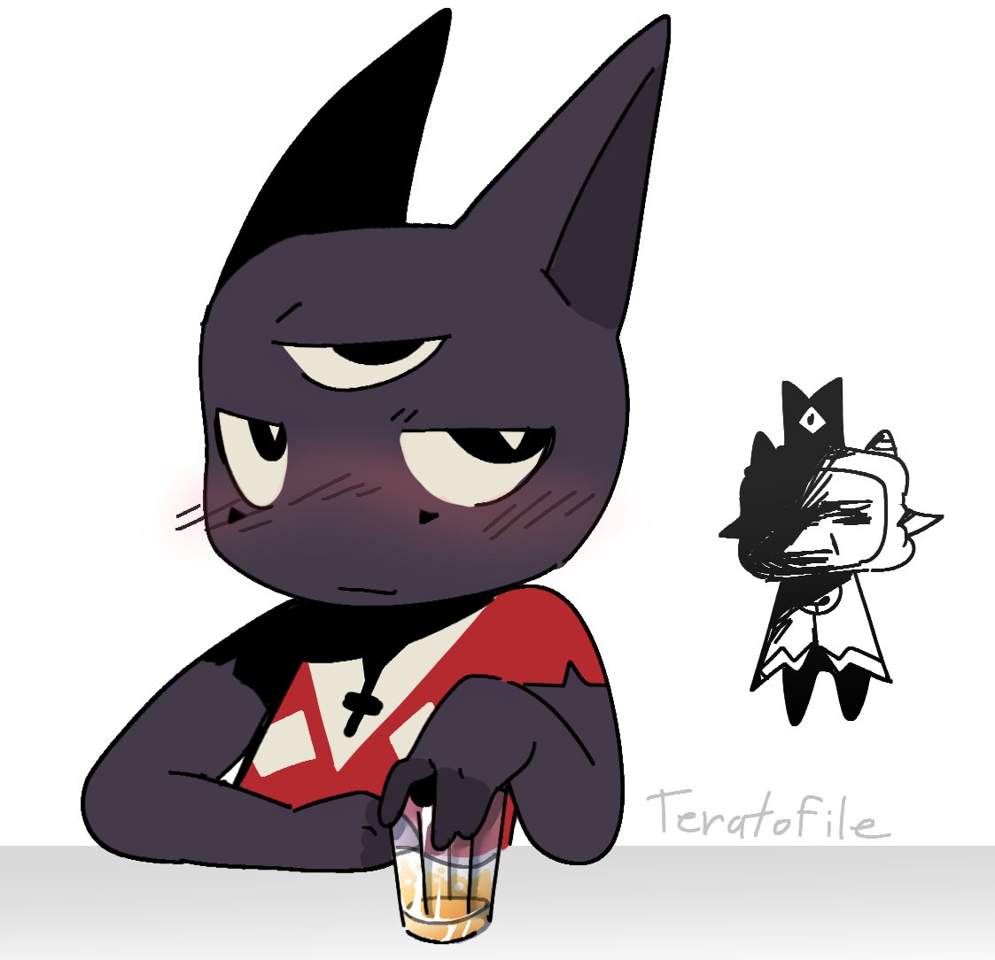 Teratosafe's tweet photo. I think I'm feeling better today. #Cotl #Cultofthelambfanart https://t.co/AlGQATx1Dz