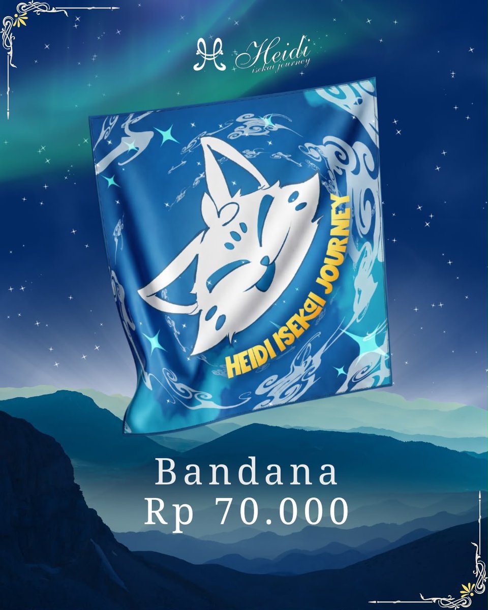 Heippy_ID's tweet photo. Keep the journey close. 🌌

A simple keepsake to accompany you wherever your next adventure begins.

🗓️ PO: 26 July – 9 August 2026
🔗 https://t.co/zT6gULTlLE

#HeidiNo18Ouken #The18thQuestOfHeidi https://t.co/bRnU3tmmq2
