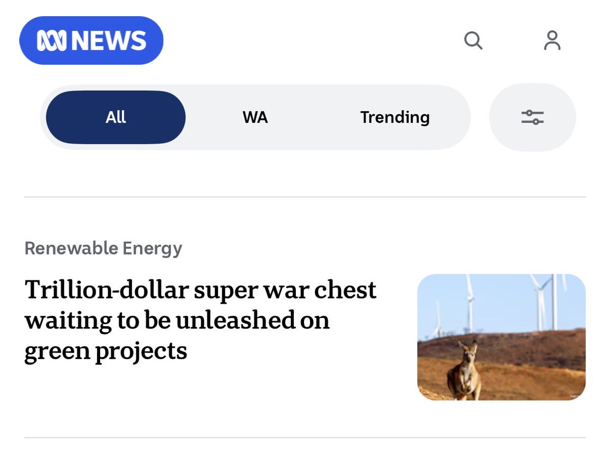 SandyXiaotong's tweet photo. SPENDING YOUR SUPER: The ABC wants to spend your super on unviable and uneconomic “green energy” projects https://t.co/86A4X7gjgS