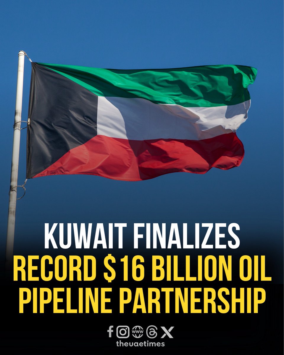 theuaetimes's tweet photo. State-owned Kuwait Petroleum Corporation finalized a historic $16 billion infrastructure transaction, marking the largest foreign direct investment in the nation's history. 

The transaction will immediately inject $7.85 billion in upfront proceeds to fund the country's domestic energy initiatives.

#theuaetimes #KuwaitEconomy #OilIndustry #EnergyInvestment #GulfBusiness