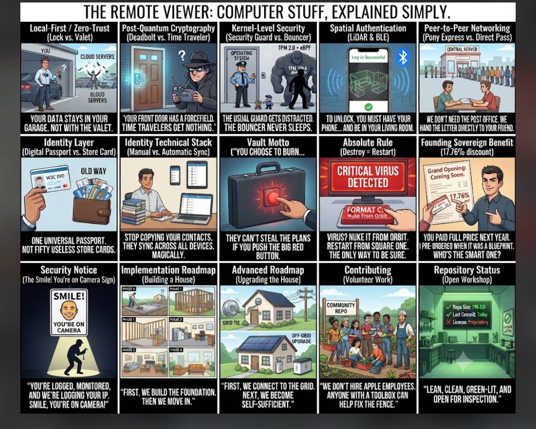_Archetecht's tweet photo. #Food4Thought because 'The Sentinel' Security Protocol maintaines 'The Remote Viewer', and every Viewer also enables The Sentinel to be educated as well as help educate The Sentinel. Check my link in my bio if you don't understand. https://t.co/HDd0L1fM34