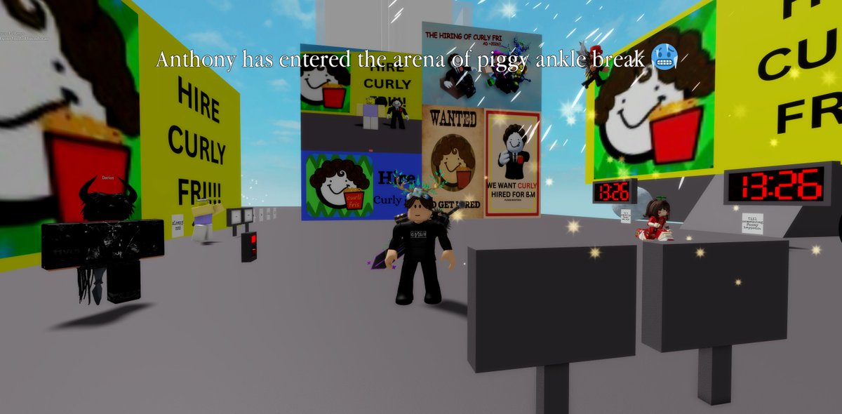 Treymanj29's tweet photo. ⚠️Piggy News⚠️

Recently, there have been protests to get Curly-Fri hired for build mode. This is because despite Intercitys release, Minitoon has not responded to the several times curly has reached out. 

If you happen to see this minitoon, at least communicate w/ him (DISCORD) https://t.co/yeE3jV3QLv
