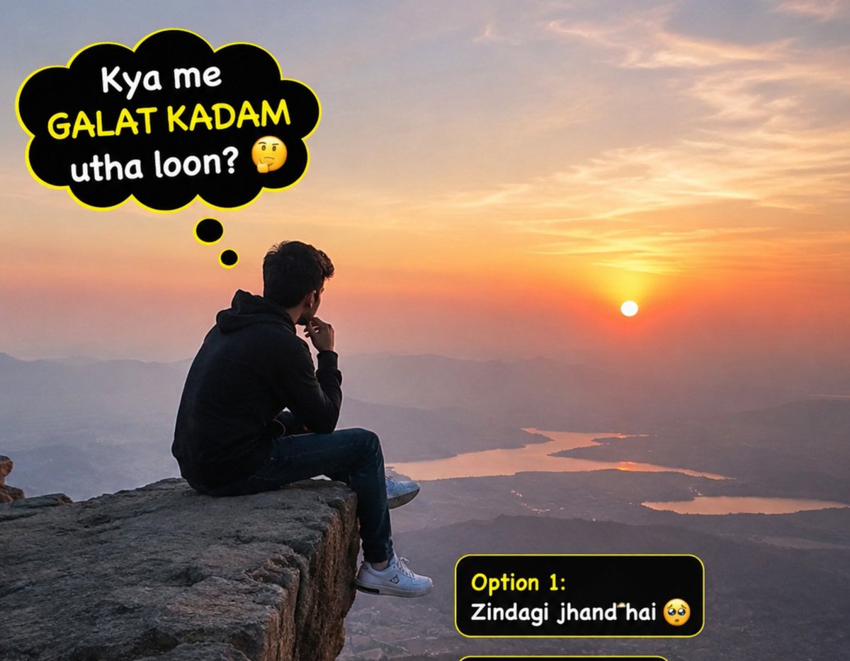 sunil112255's tweet photo. Kya mein #galat
#Kadam utha loo ?
😭🥺 https://t.co/66goAHX0rf