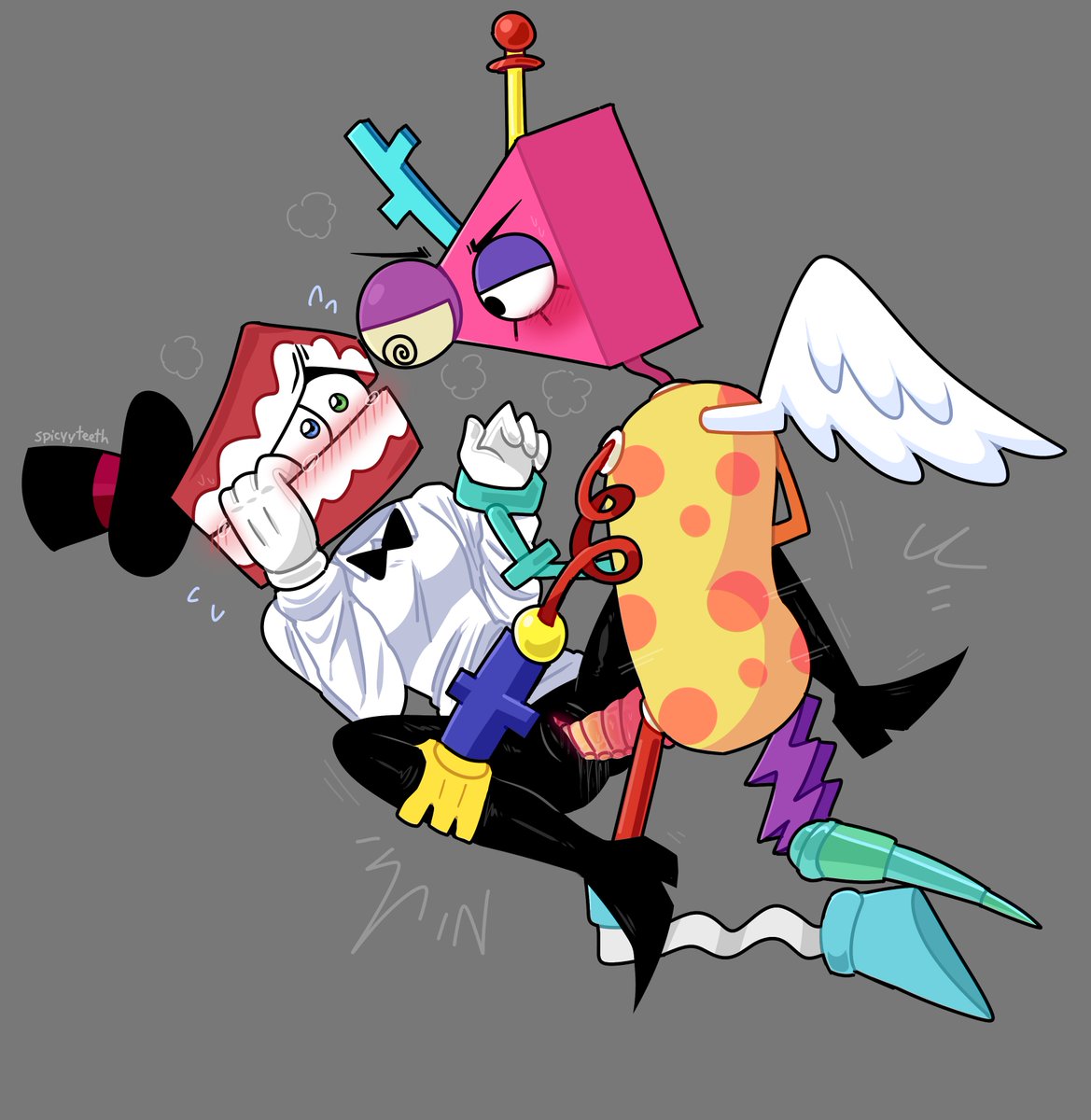 spicyyteeth's tweet photo. spicy comm 🌶️ #genitalcircus #tadcnsfw https://t.co/GpzB2gKfz7