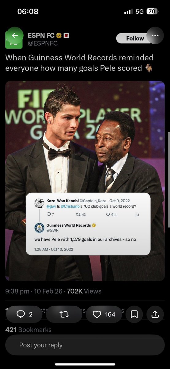 bra_khumza's tweet photo. @ESPNFC lol y’all quick to forget 😂 https://t.co/FTmmhWnIDm