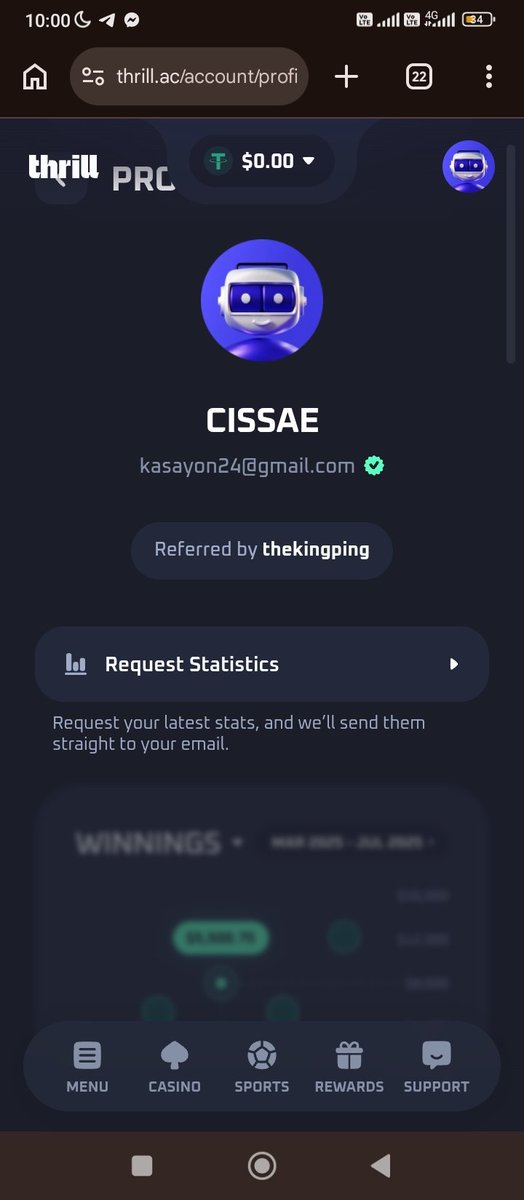 StakeonCissae's tweet photo. @SportsKingPing To the moon🔥🍀🤞

Username: cissae https://t.co/JZNqqi0VQ0