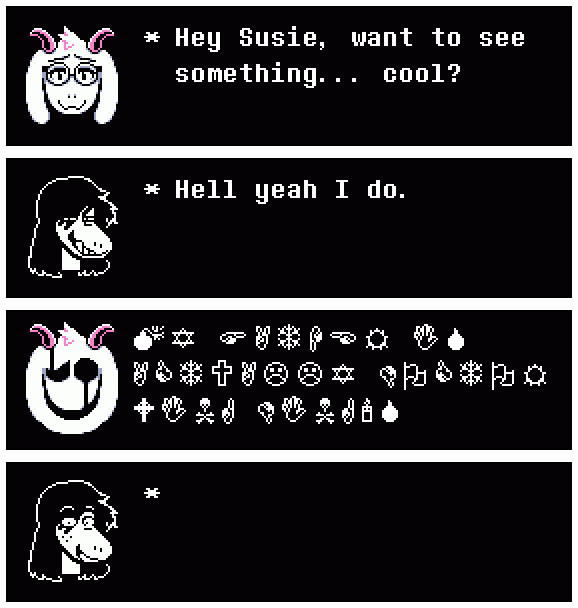 MaddieMewMew_'s tweet photo. chapter 6 dialogue leak https://t.co/ppxopZDdXu