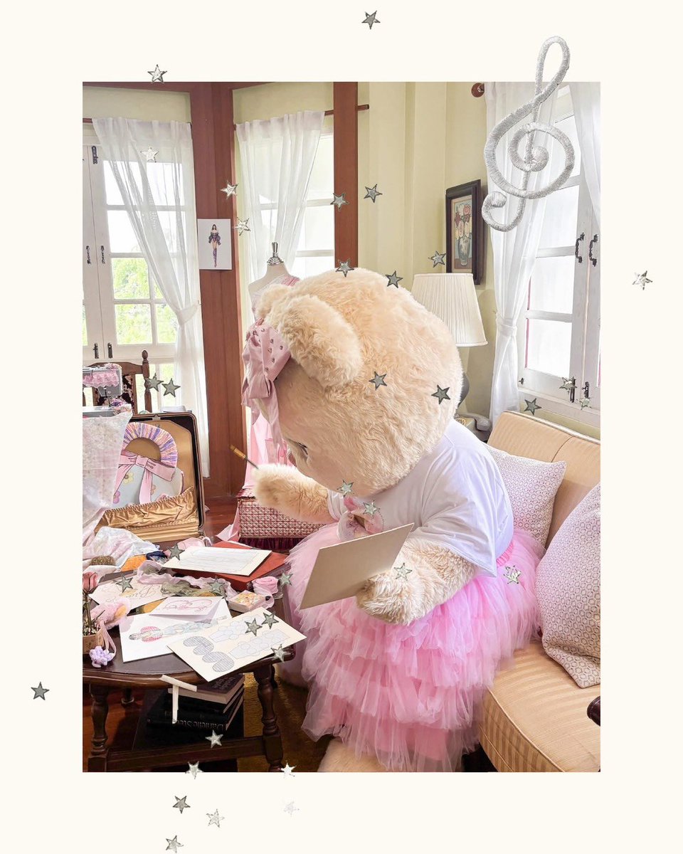 Butterbear_Fans's tweet photo. [🧸] ©️FB : https://t.co/VPka5np3fo

I love sketching while listening to my favorite songs. 🎧🎀

#Biancabear
#ด้อมน้องเนย https://t.co/e4K9aKBixE