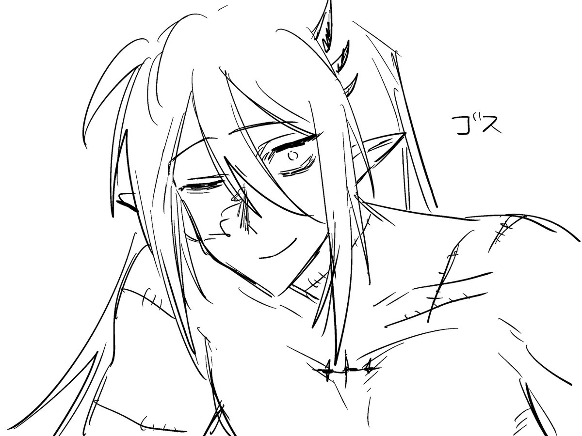 17925_k's tweet photo. 落書き https://t.co/Bs9tW20CLb