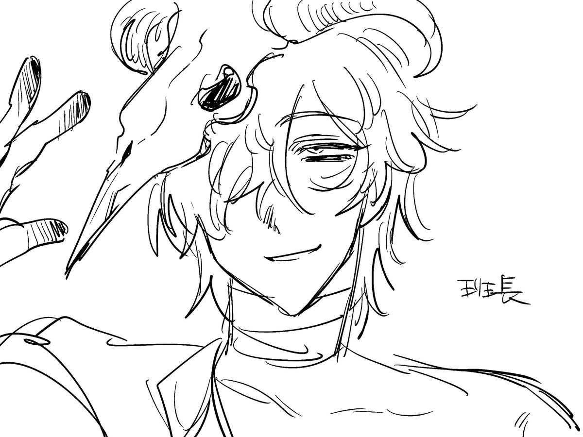 17925_k's tweet photo. 落書き https://t.co/Bs9tW20CLb
