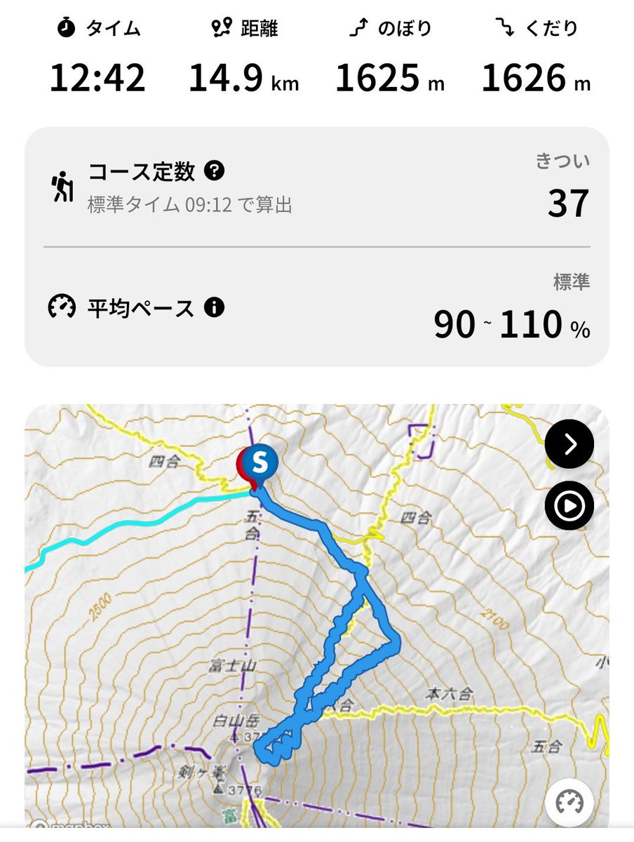 niru8312's tweet photo. 昨日、富士山登ってきた！✨
ずっと天気良くて最高でした😎

まじで途中から気合と根性だったwww https://t.co/ABJRX5l5Q1