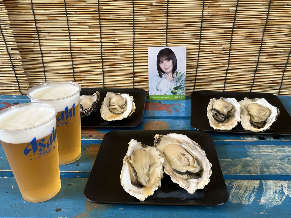onsen_46's tweet photo. 牡蠣食っておいすた🦪
#さくさんぽ
#さくちゃんは今日もかわいい https://t.co/fKLt52kWMl