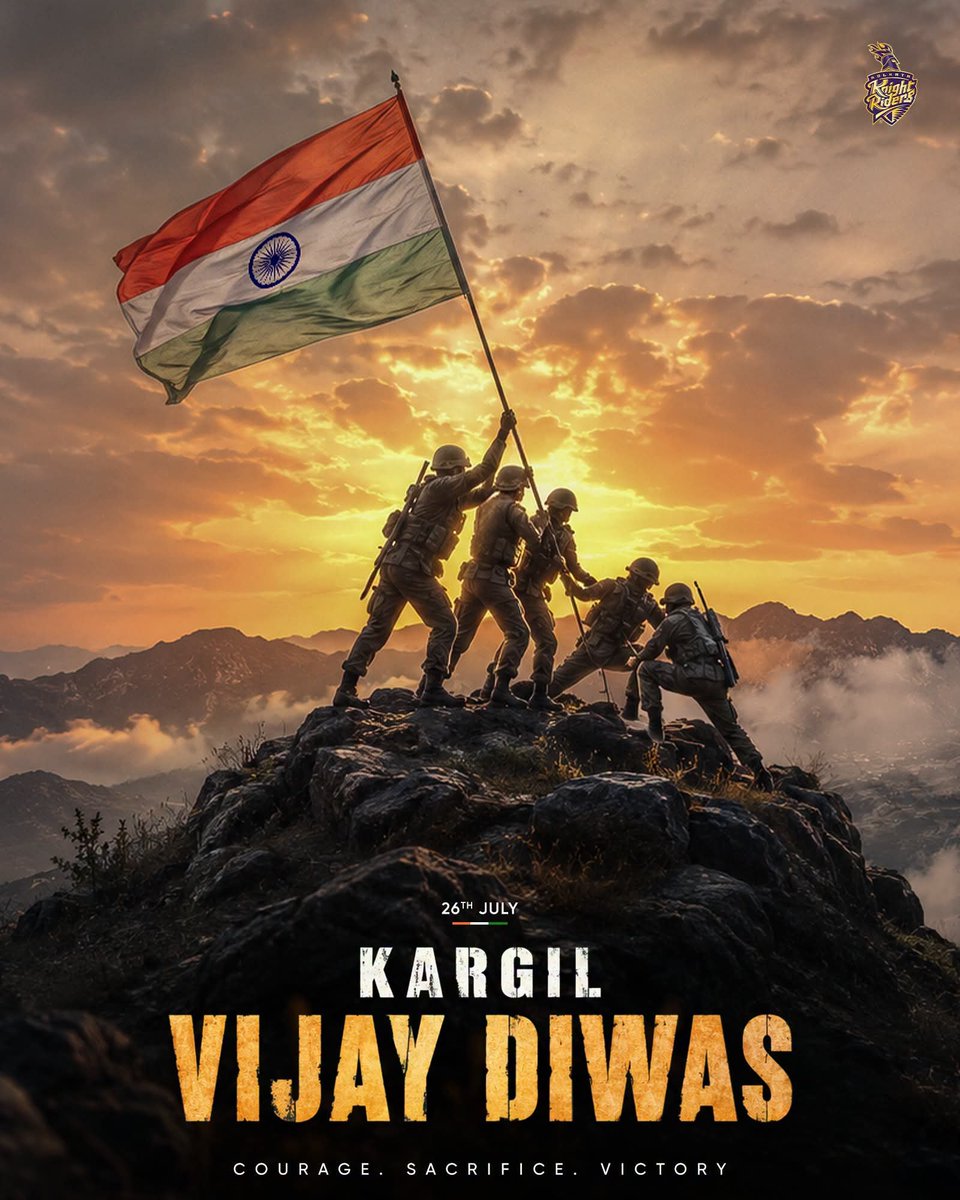 kunwarviraj1's tweet photo. कारगिल विजय दिवस भारत माता के वीर सपूतों के शौर्य, बलिदान और अटूट साहस को कोटि-कोटि नमन। 
जय हिंद 🇮🇳

#kargil #kargilvijaydiwas https://t.co/bUwcVTCRuJ
