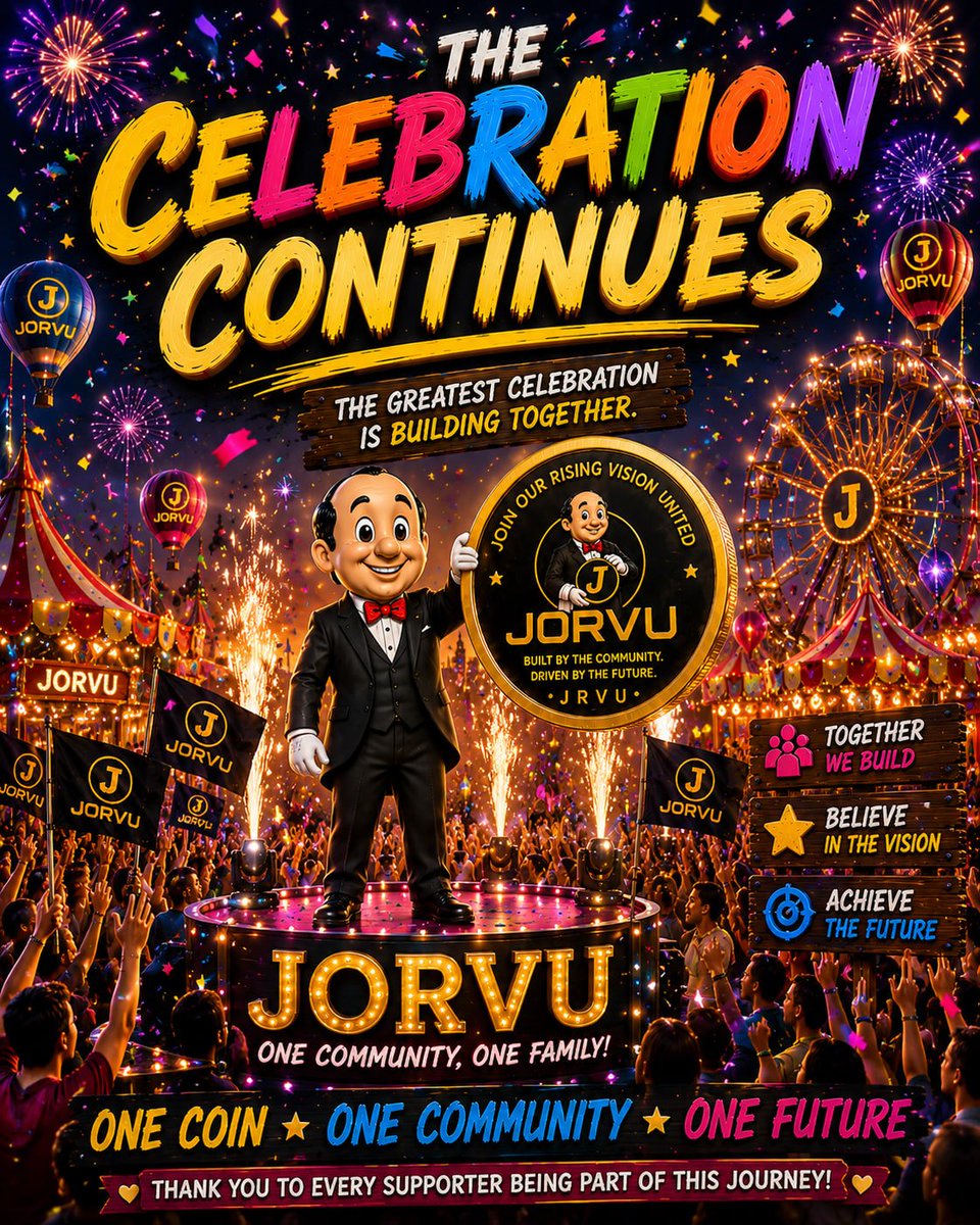fallmoon5448's tweet photo. stay active, and keep supporting each other no matter what.
JORVU is growing stronger every single day because of its community.
If you're with us, keep pushing. The best is yet to come.@jorvuthememe
CA:
CPah7VWzX5d6obLXXtkB2JiNzXPNzehMEZCHnZfTpump

#JORVU #Community #Solana https://t.co/lLrqGn0IpD