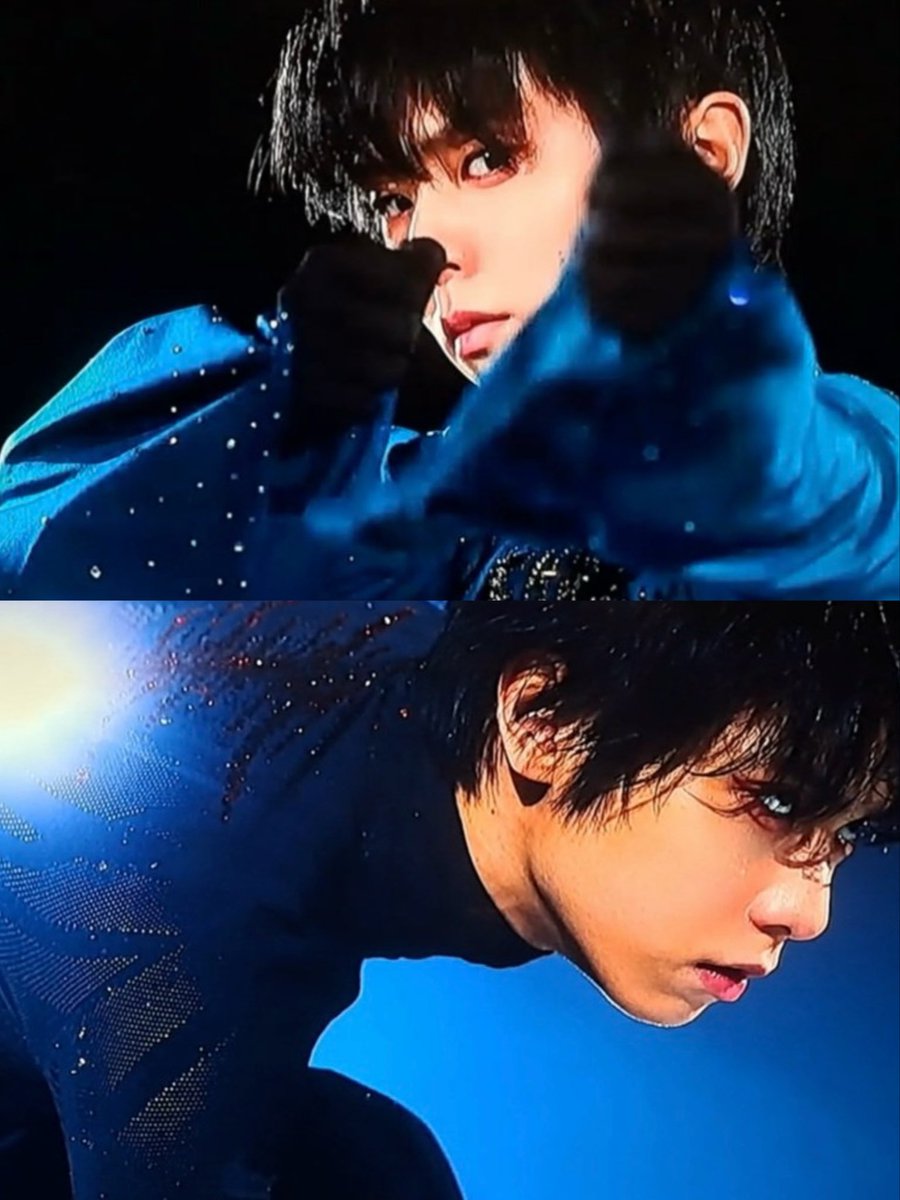 Kathy6628's tweet photo. 眼神煞🥹
#YuzuruHanyu
#羽生結弦 #CoutureOnIce https://t.co/zTQyxPhyX3