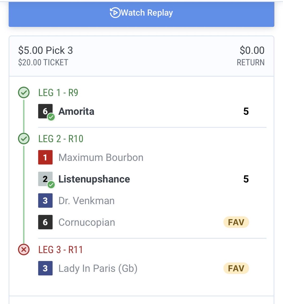 theforesocks's tweet photo. $20 for $1,423 and someone takes down p6 on a horse who lost for $123k 🤦‍♂️ https://t.co/J6wuHSDZSr