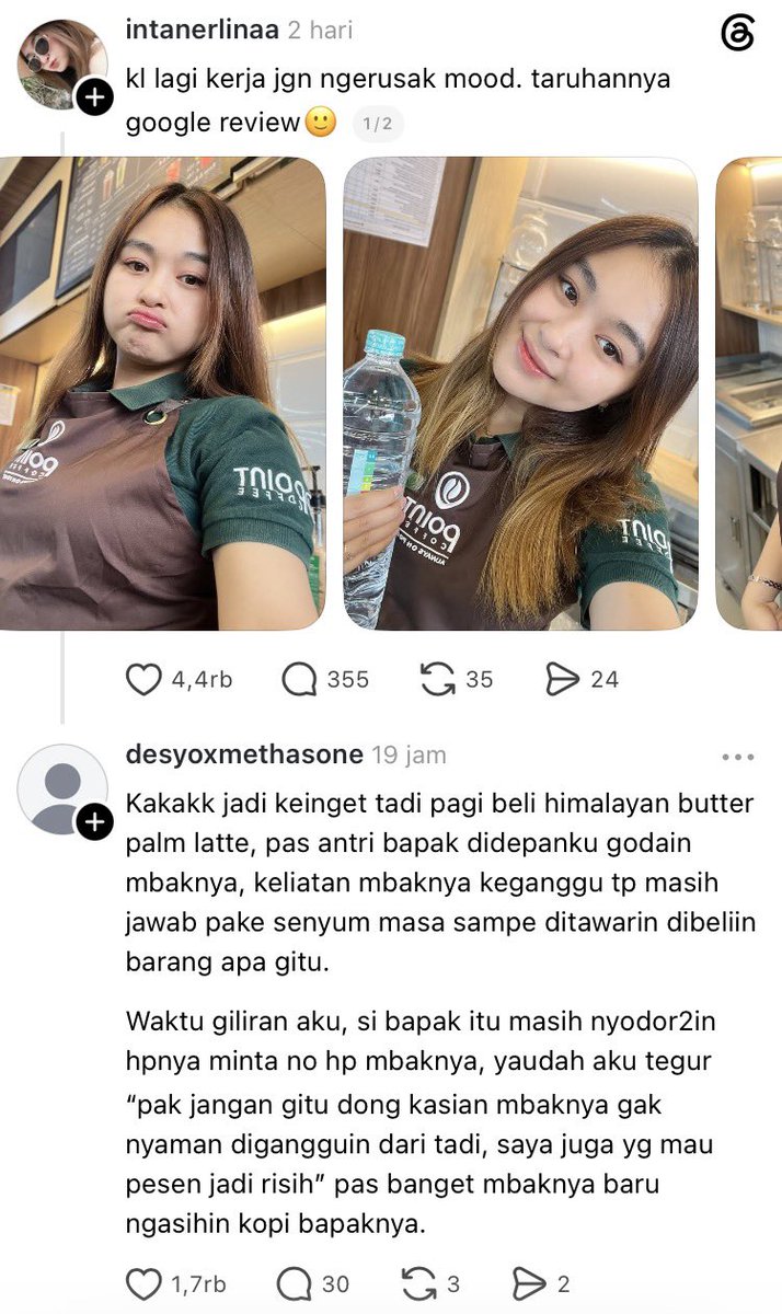 bebekhermes's tweet photo. Please, normalisasi ikut campur/negur kalau ada kejadian cewe digangguin sama cowo mesum kaya begini😇 https://t.co/eit8VRDlae