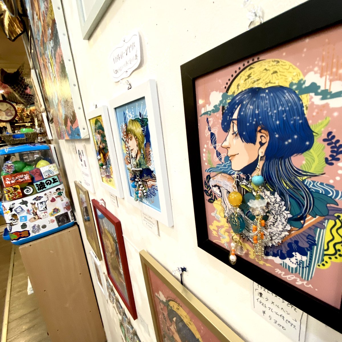 CURIOSITIES_OKI's tweet photo. ミニ企画展
キュリオの海展vol.6
出展作家紹介☆
artist name
mozu

@mozuuuu10 
☆
#キュリオの海展
#展示会
#沖縄 https://t.co/sIyMAMFR0o