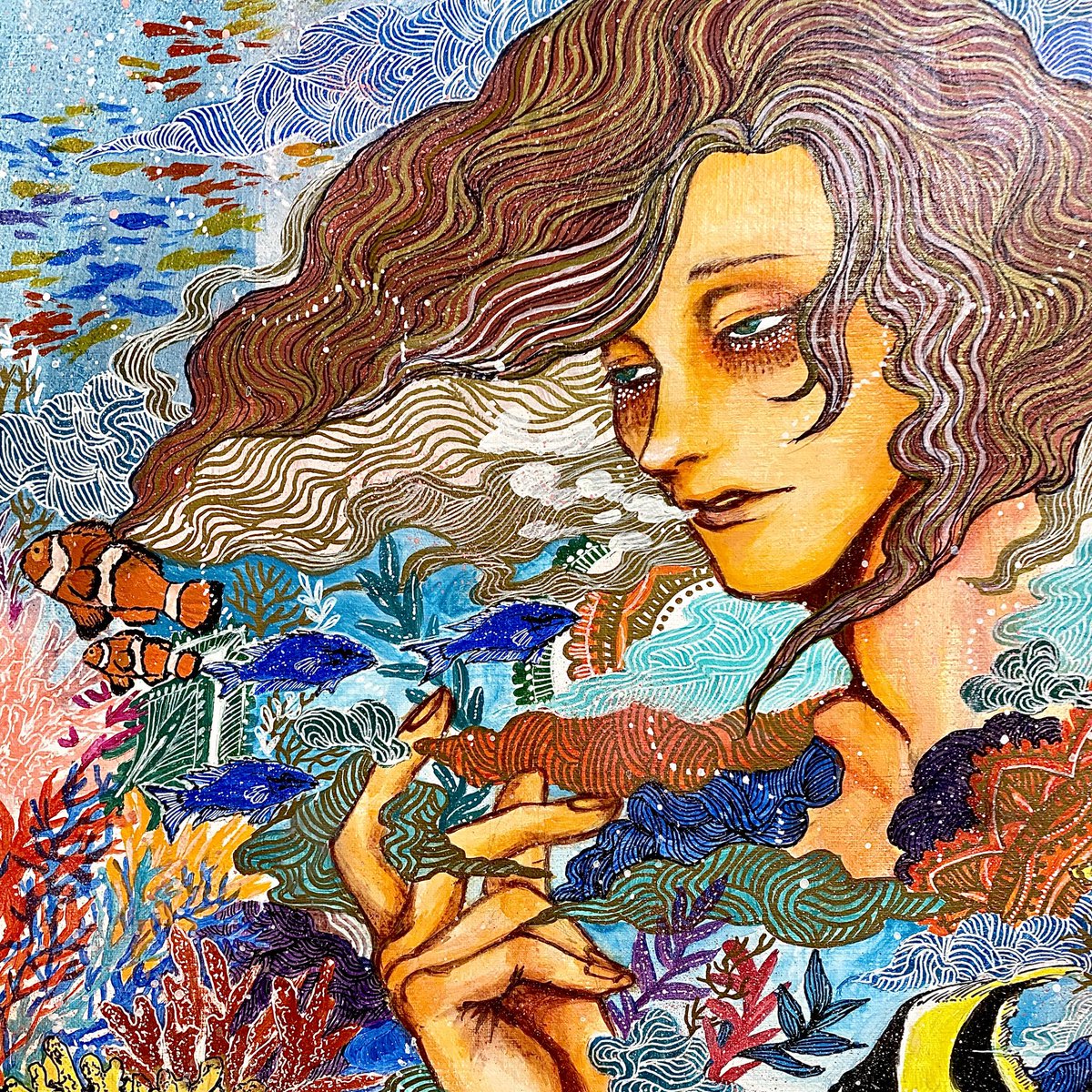 CURIOSITIES_OKI's tweet photo. ミニ企画展
キュリオの海展vol.6
出展作家紹介☆
artist name
mozu

@mozuuuu10 
☆
#キュリオの海展
#展示会
#沖縄 https://t.co/sIyMAMFR0o