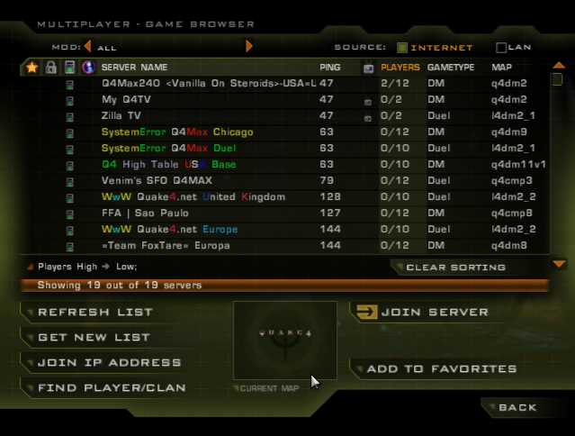 QuakeHub's tweet photo. Live look in Quake 4 https://t.co/Jtwwn4GVPt