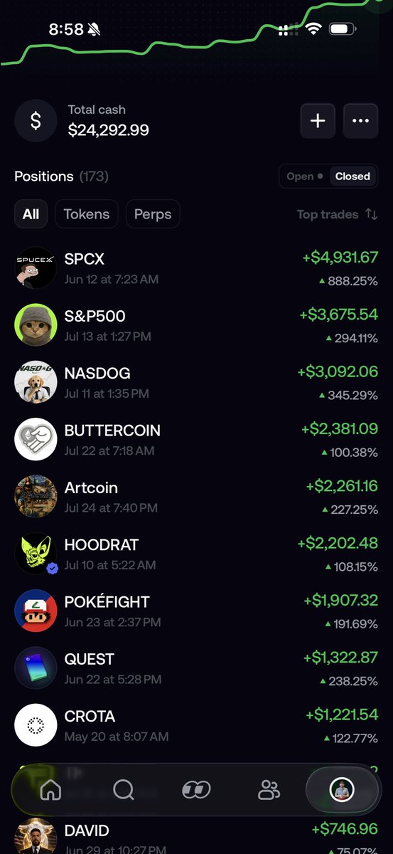 FinanceFreeman's tweet photo. 🚨 You better lock the fuck in

Turned my public port from $500 to $30,000 in 2 months to show it’s possible. Trenches are bottomed and we are just getting started.

These are the chains to focus on. Solana & Robinhood

If you are still sidelined, now is the time to dust off your ledger. Need your attention for the next 36 months.

If that’s too much for you. Enjoy working the next 36 years 

We are going to make MILLIONS this cycle!