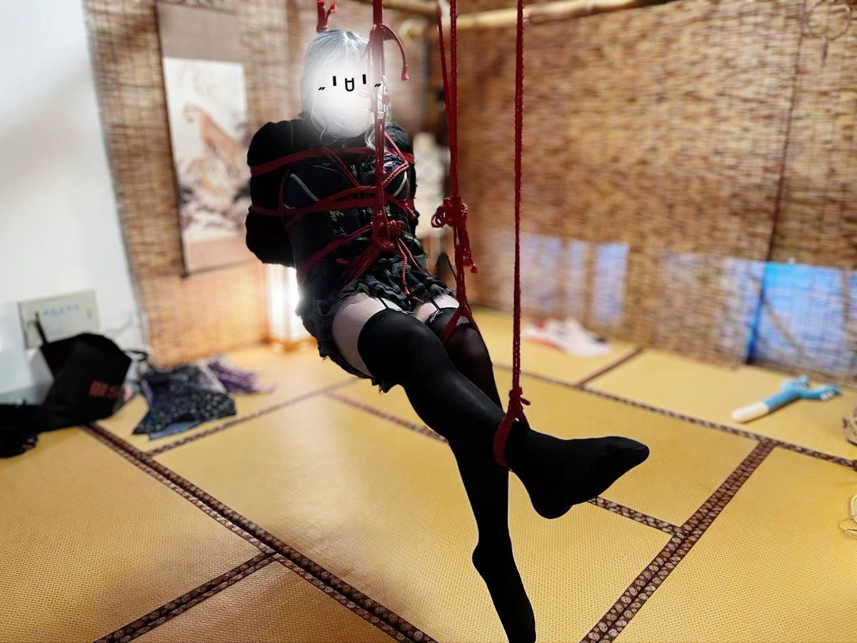 afei_shibari's tweet photo. 📷： @fairywhale77 
🧚‍♀️： @DiamondDog552 
🪢： @feishibari 
🏠：@kenji_kojima 
#shibari #绳缚 #绳缚摄影 https://t.co/YhLGAZkM2D