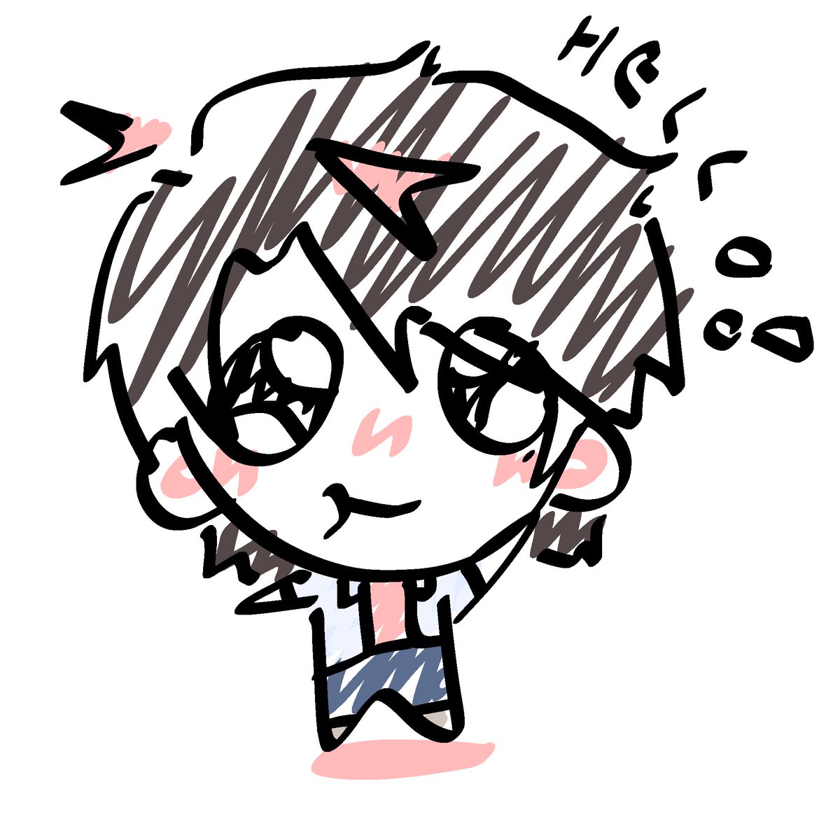 _geiserfordavan's tweet photo. I have so much on my drawing idea list yet so little time to draw so have chibi Luke https://t.co/fWqnlN3Low