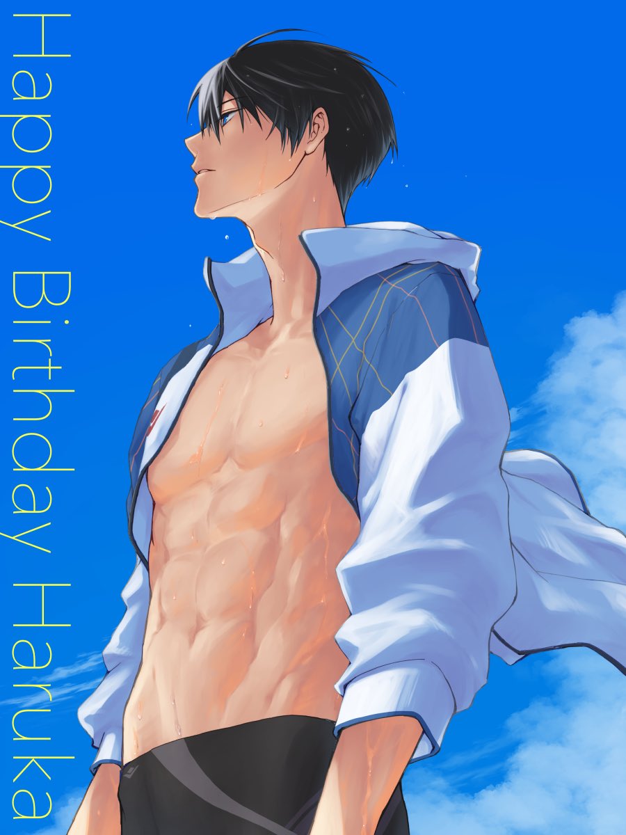 TakamuraNa's tweet photo. ハルちゃんお誕生日おめでとう（大遅刻）
#七瀬遙生誕祭2026
#七瀬遙誕生祭2026 https://t.co/v0IlJapOsx