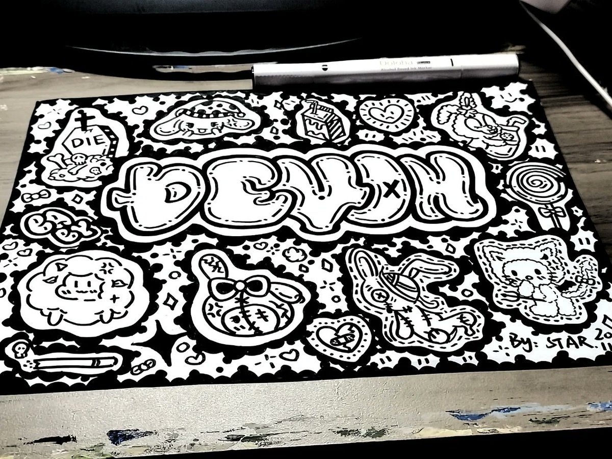 Mason115217's tweet photo. Want to pick up a new hobby this weekend Try doodling! No skills needed, just a pen u0026 paper – it’s the easiest way to relieve stress and spark creativity. Tag a friend who’d love this! https://t.co/OEHpb2XVRO