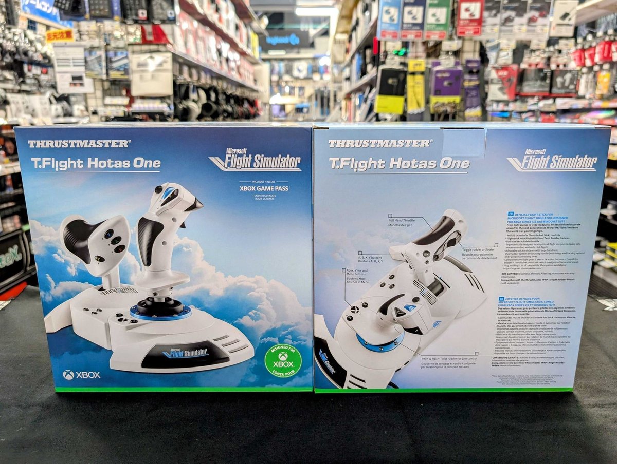 2F】 🛫自宅で空を駆け巡ろう🛬 Thrustmaster 『T.Flight Hotas One