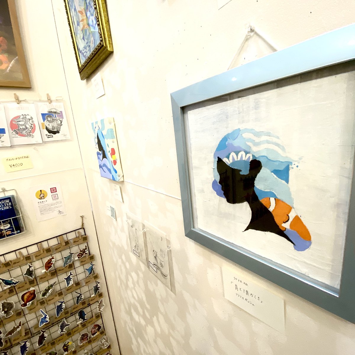 CURIOSITIES_OKI's tweet photo. ミニ企画展
キュリオの海展vol.6
出展作家紹介☆
artist name
sorana

☆

#キュリオの海展
#展示会
#沖縄 https://t.co/ZZHvw3hth5